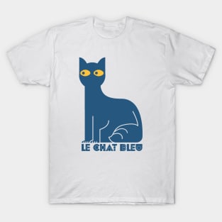 Le Chat Bleu - Blue Cat T-Shirt